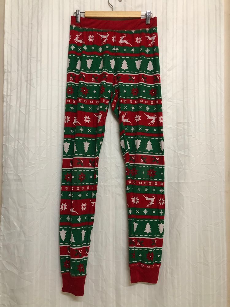 Fammy Jammies Red &amp; Green Leggings