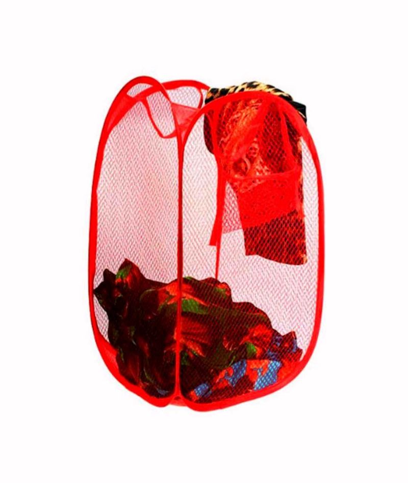 Foldable Laundry Basket Multi-color (Pack of 1)