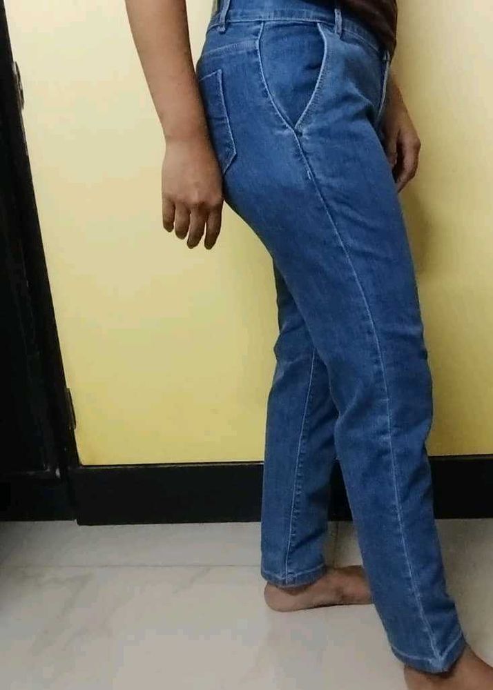 Stylish Blue Denim Jeans