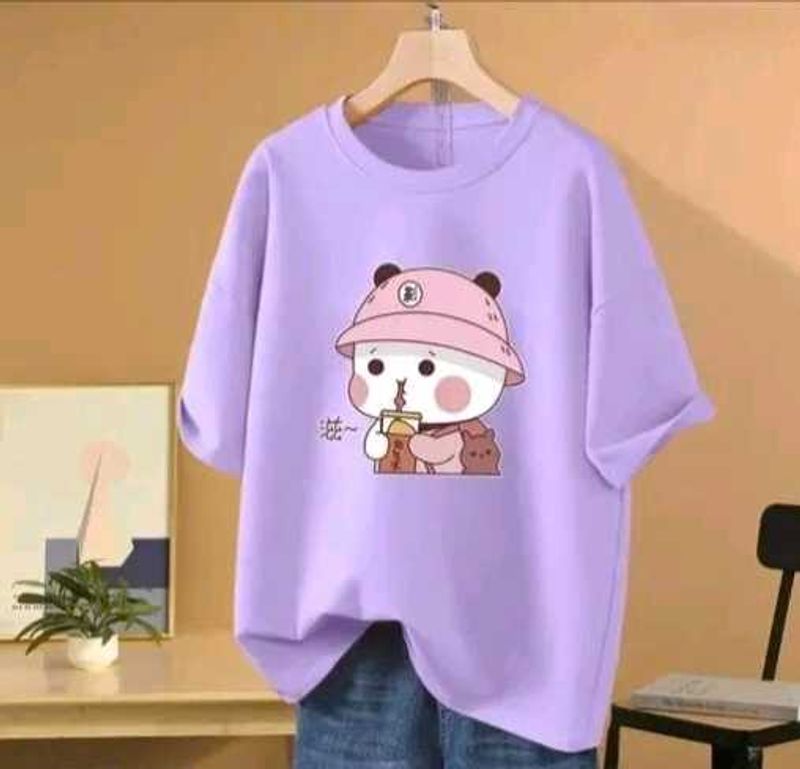 Cute Cartoon Graphic Tee (BI)