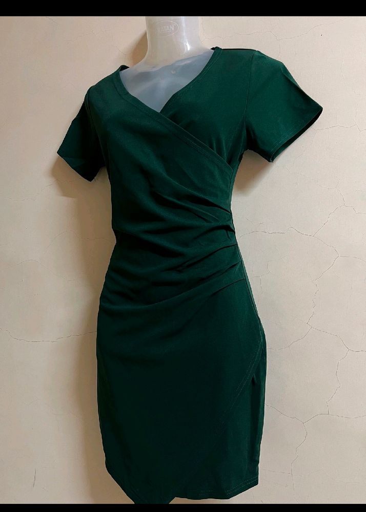 Green Party Wear Dress
