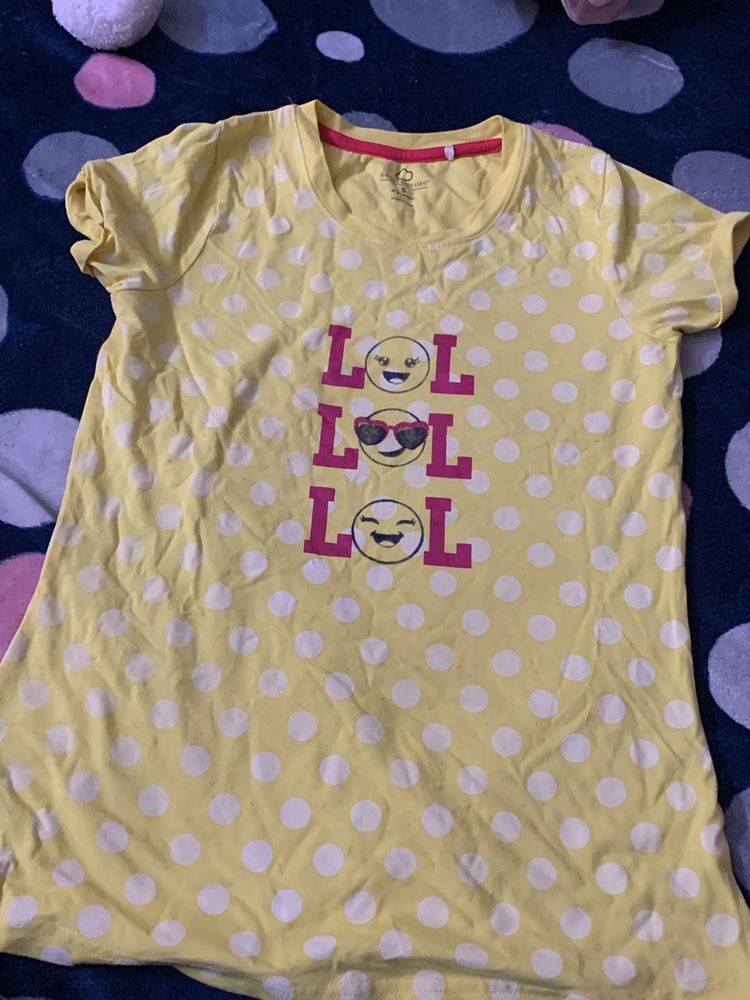Women Yellow Top