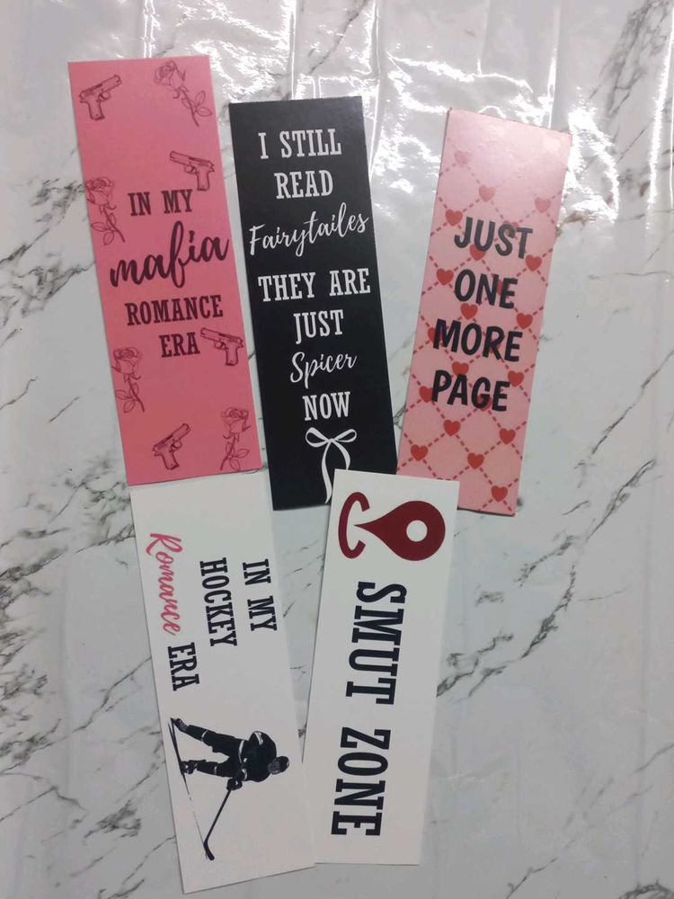 Unique Bookmarks Set of 5