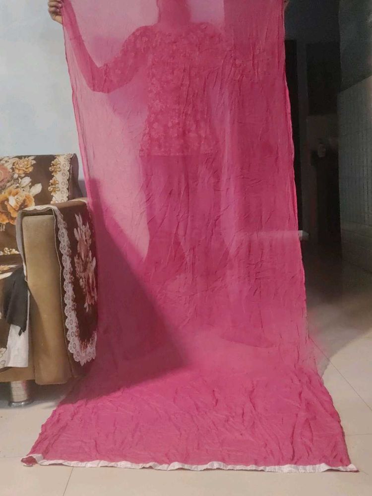 Pink Dupatta
