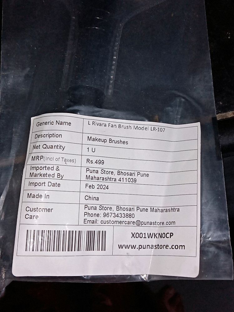 Puna Store Fan Brush