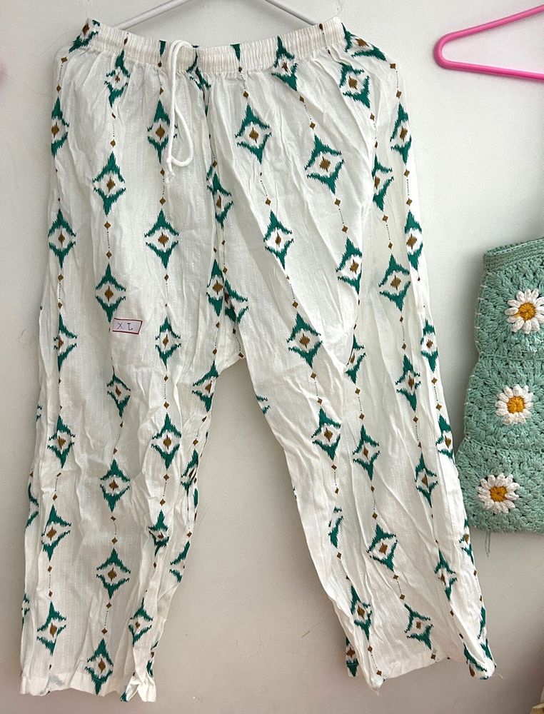 Plazo Pant | White