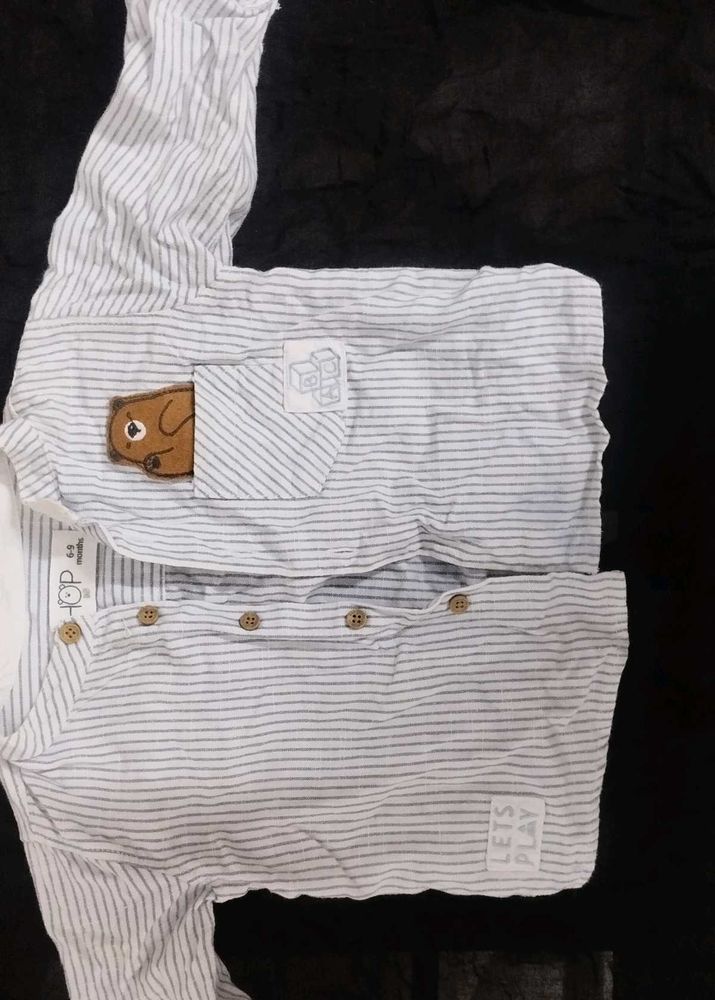 Baby Boy Cotton Shirt