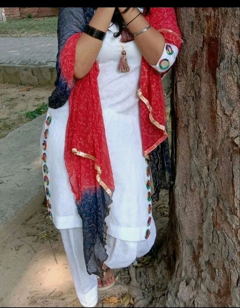 Beautiful White Salwar Kameez 🤍🤍