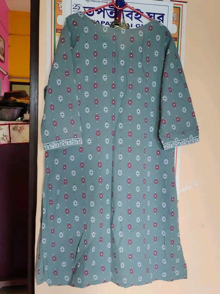 Vintage Print Kurti