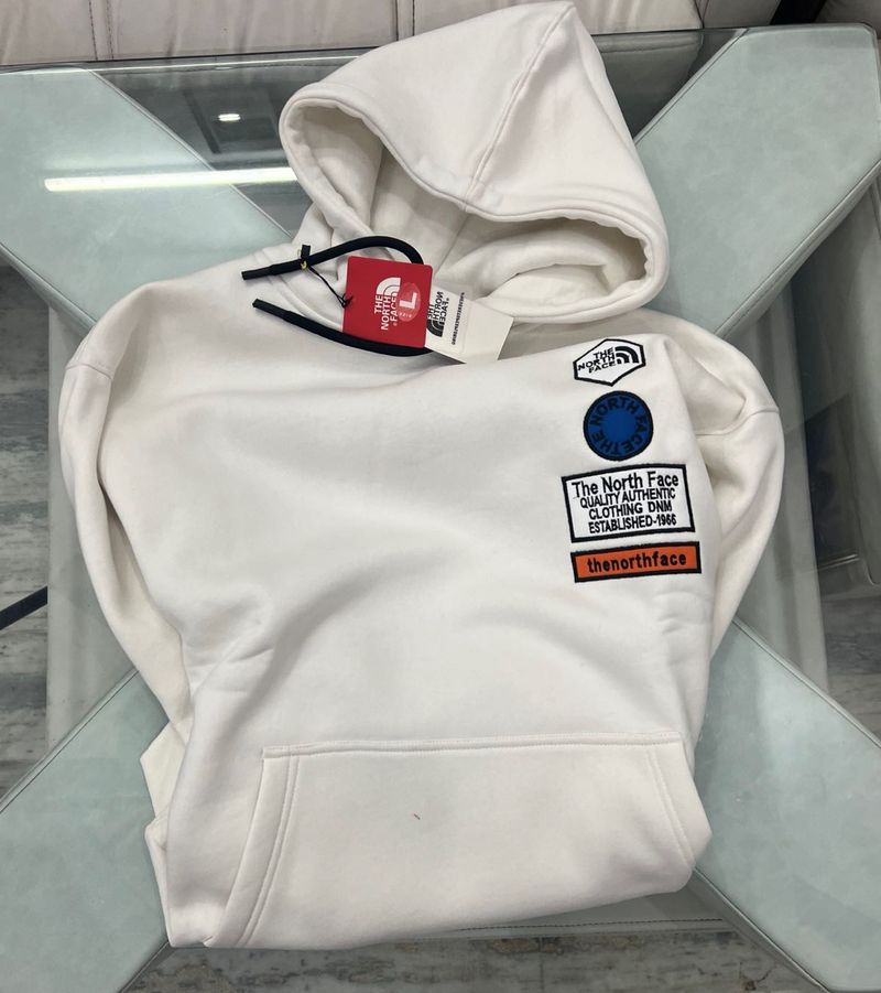 The North Face White Hoodie