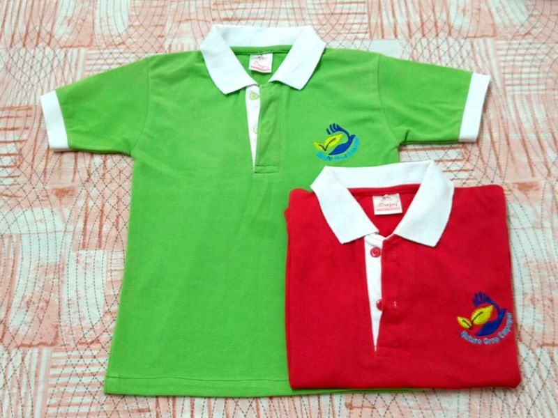 T-shirt School Uniform 6-8 Yrs Boys.