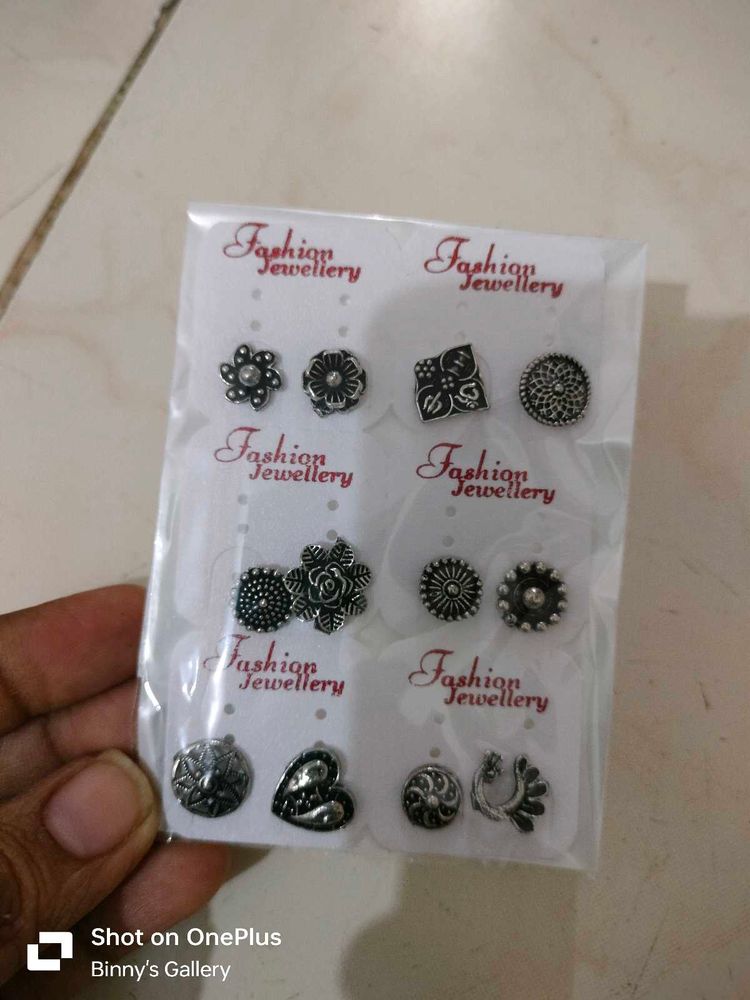 Nose Pin Set Of 12 Pieces