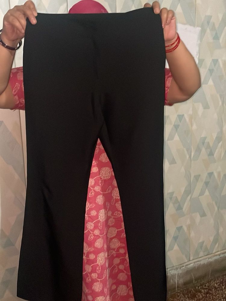 Black Flared Pants