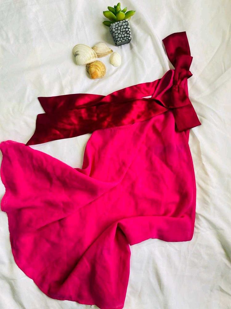 One Shoulder Kazo Top