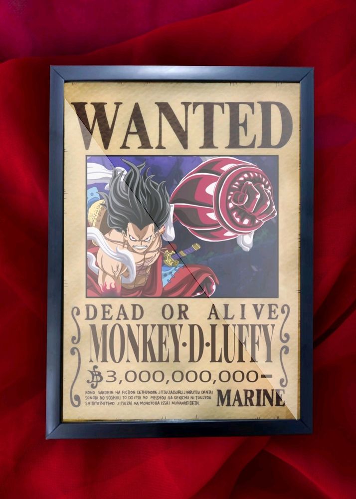 MONKEY D LUFFY One Piece Anime Frame 1pcs
