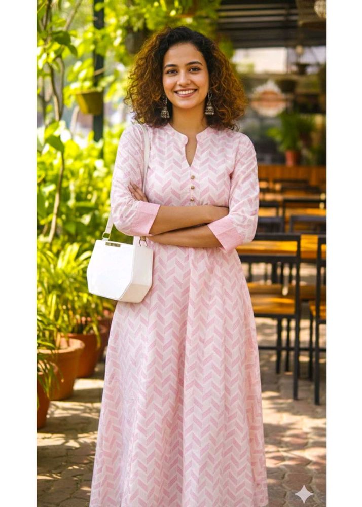 Elegant Pink Kurta