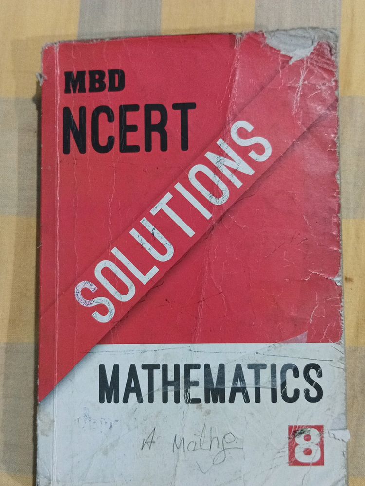 MBD NCERT Solutions - Mathematics Class 8