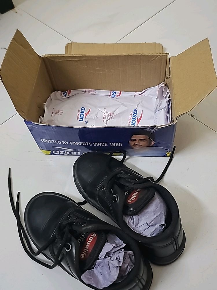 School BLACK SHOES
