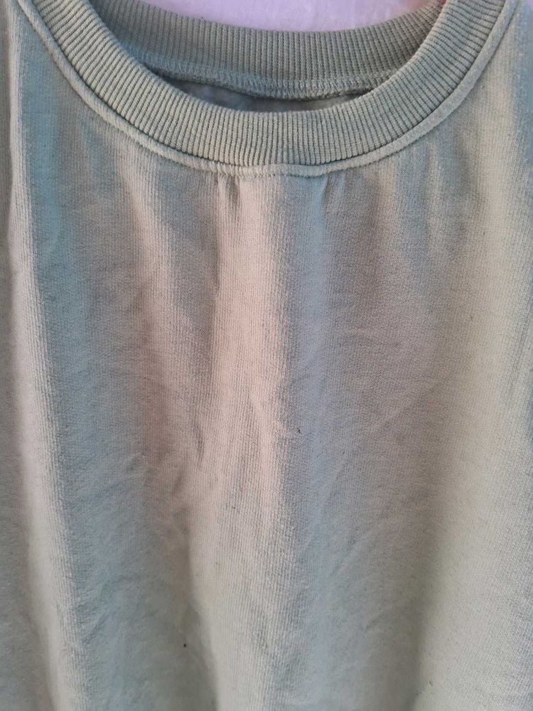 Light Green Crewneck Sweatshirt