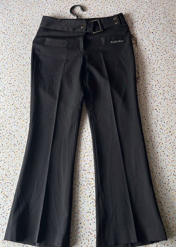 Black Flared Pants