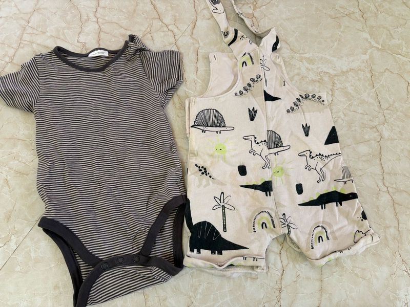 Baby Clothing Set - Bodysuit &amp; Romper