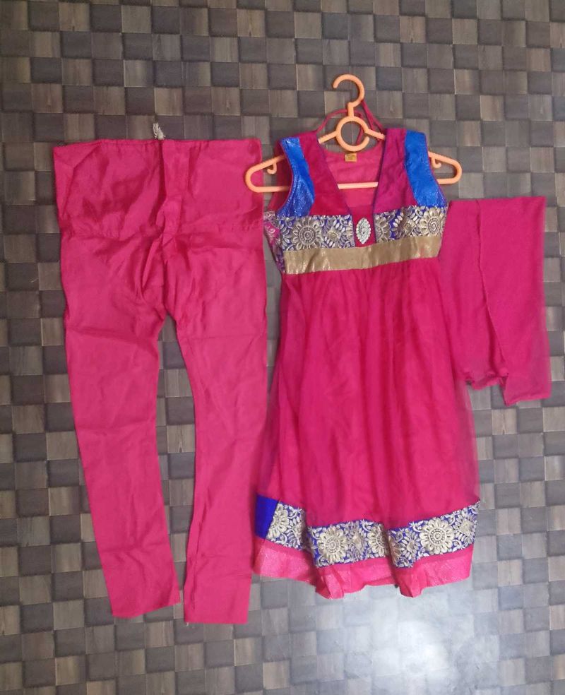 Pink Ethnic Kurti