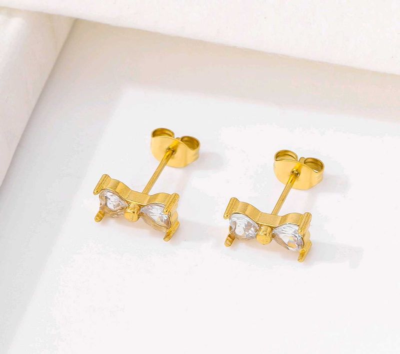 Bow Stud Earrings