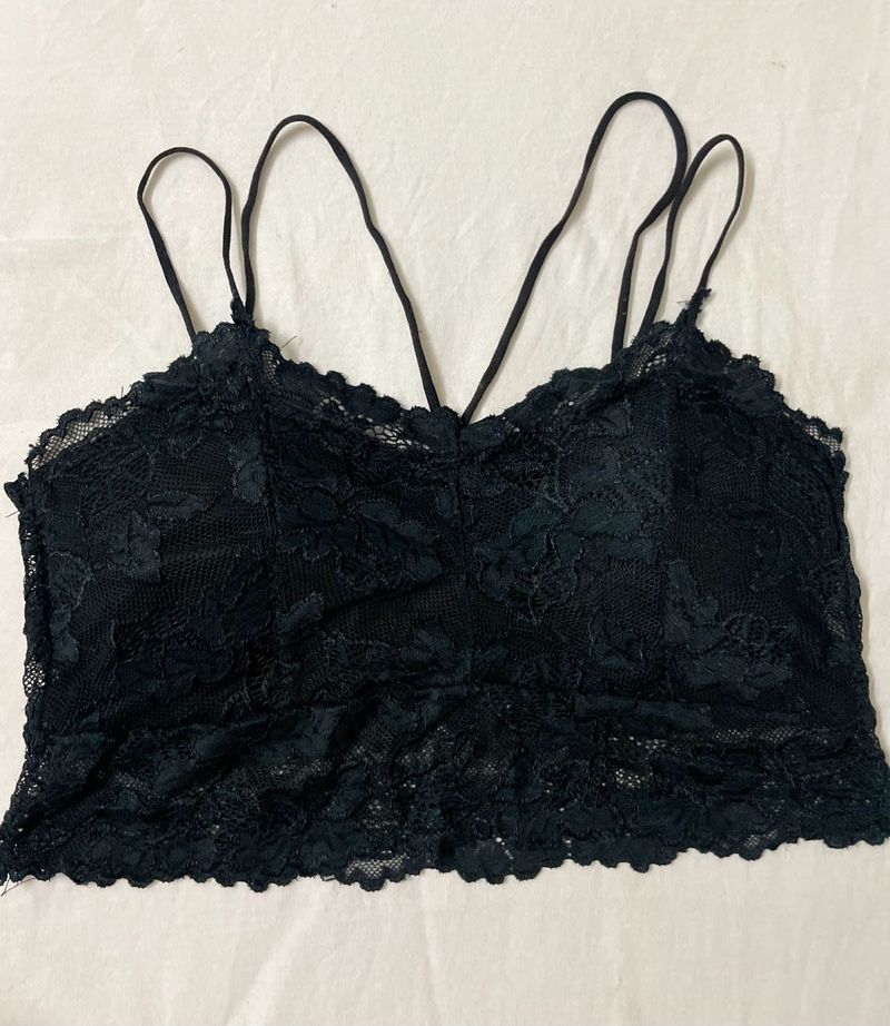 Black Lace Bralette