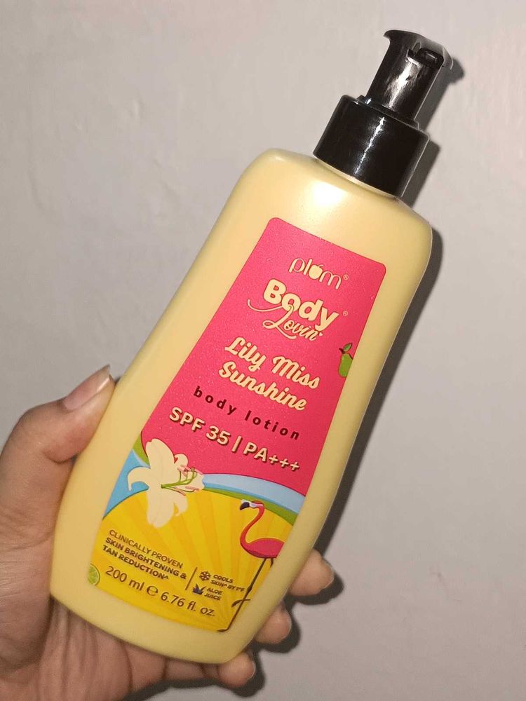 Plum Lily Miss Sunshine Body Lotion