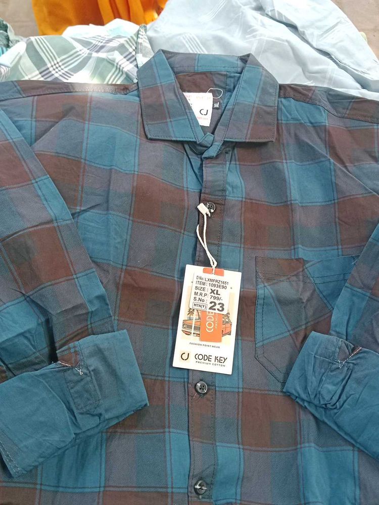 Code Key Checkered Shirt