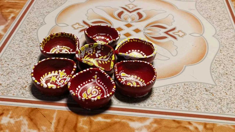 Handmade Pradip For Dewali🎉💫🧡