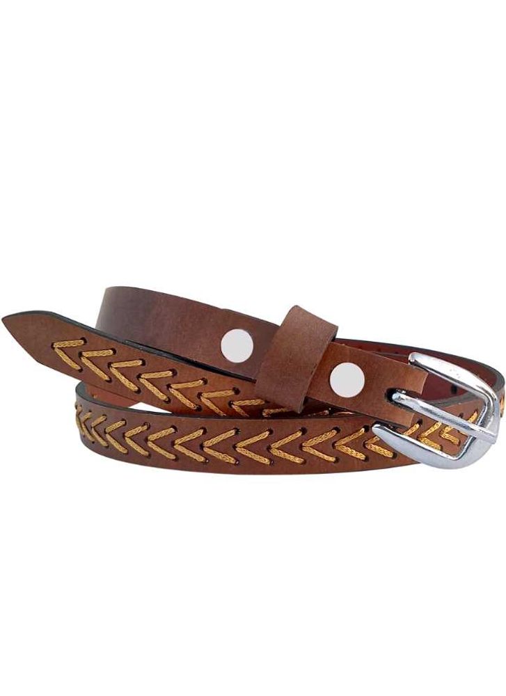 Brown Leather Belt