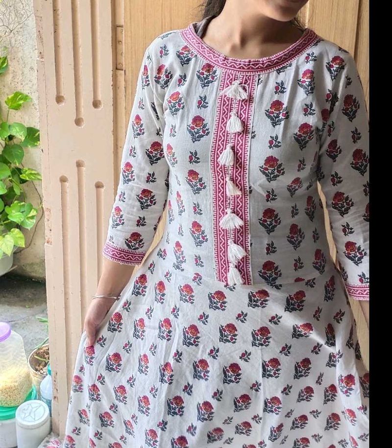 Pure Cotton Kurti