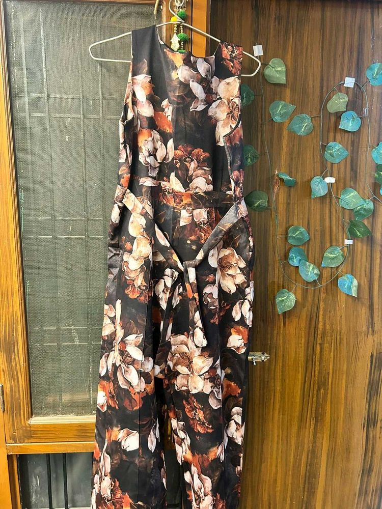 Coffee Brown Jumpsuit
