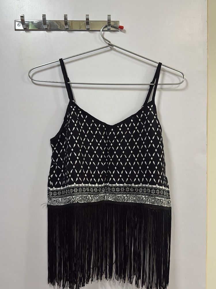 Fringe Crop Top