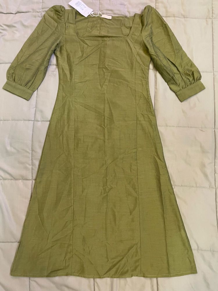 Mish Solid A-line Kurta