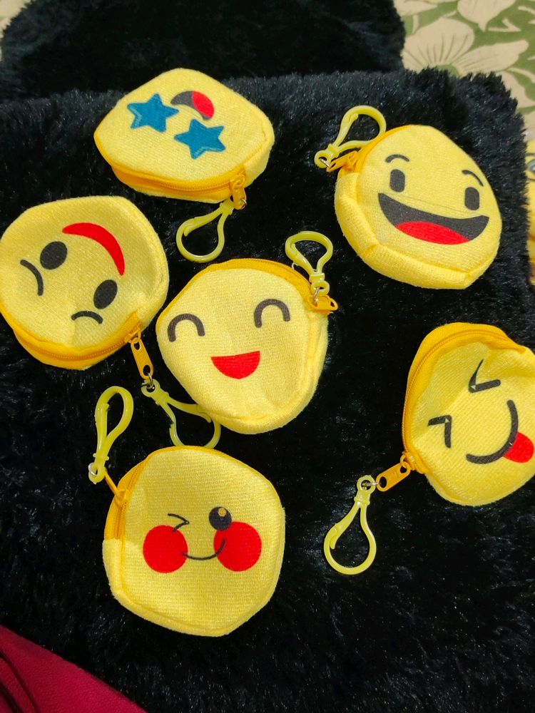 6 Piece Smily Pocket