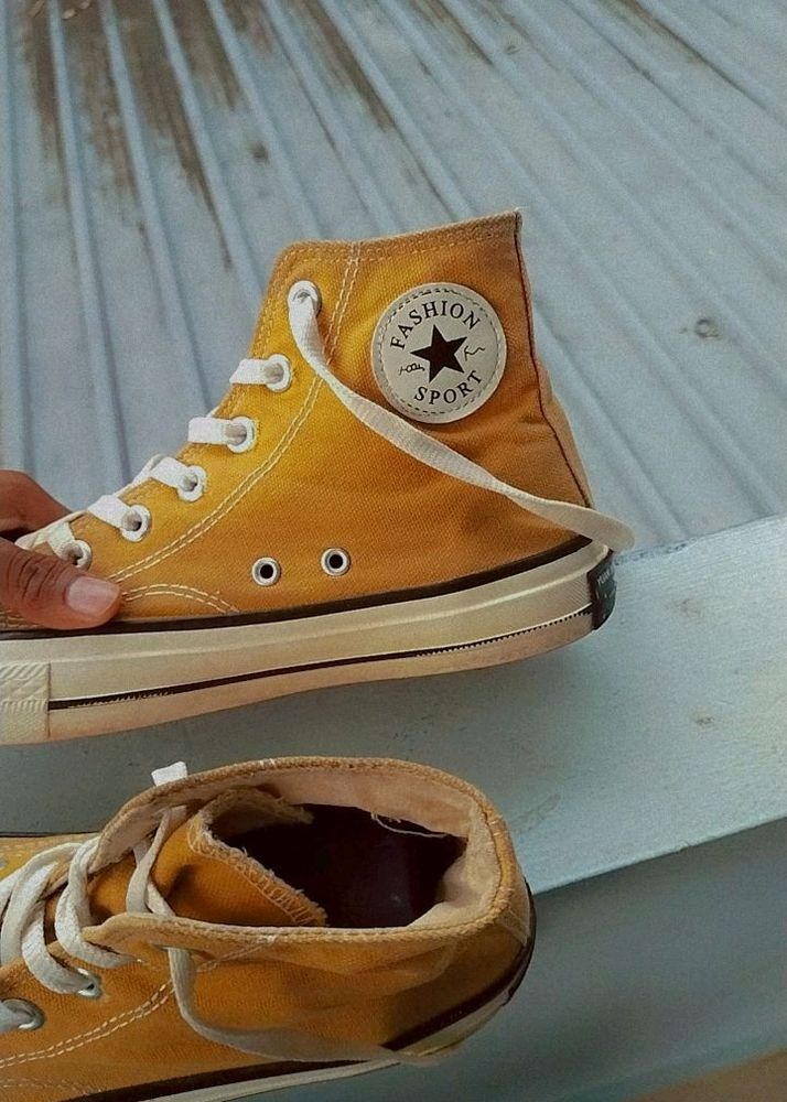 Yellow Colour Converse For Sale Limited Edition