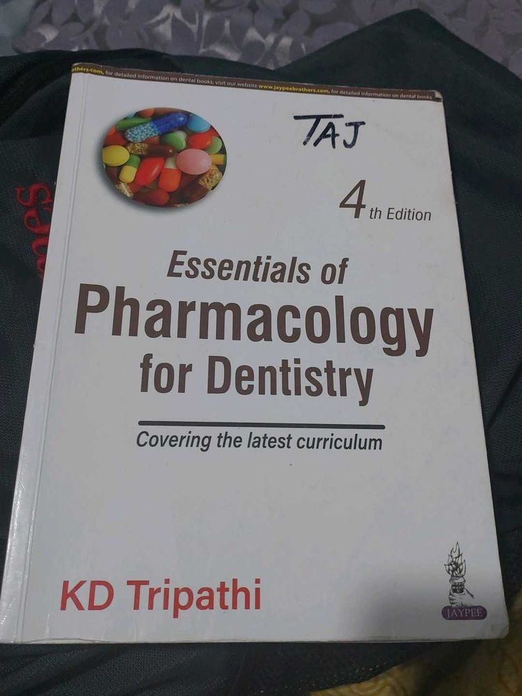 Essentials Of Pharmacology For Dentistry