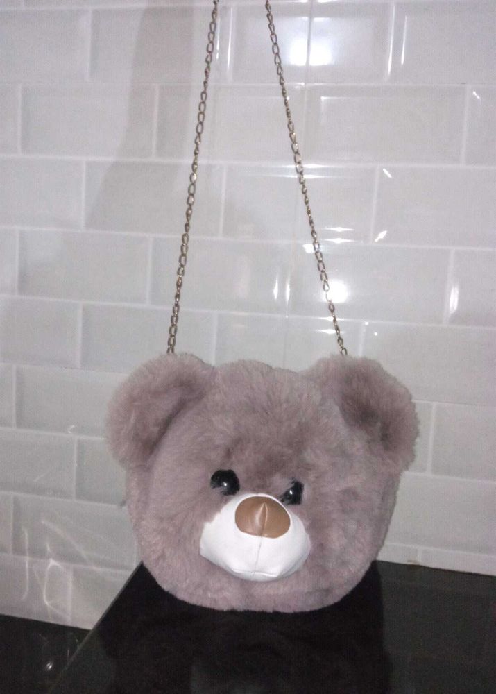 Women Cute Teddy Sling Bag+ Free Gift Inside🎁🎊