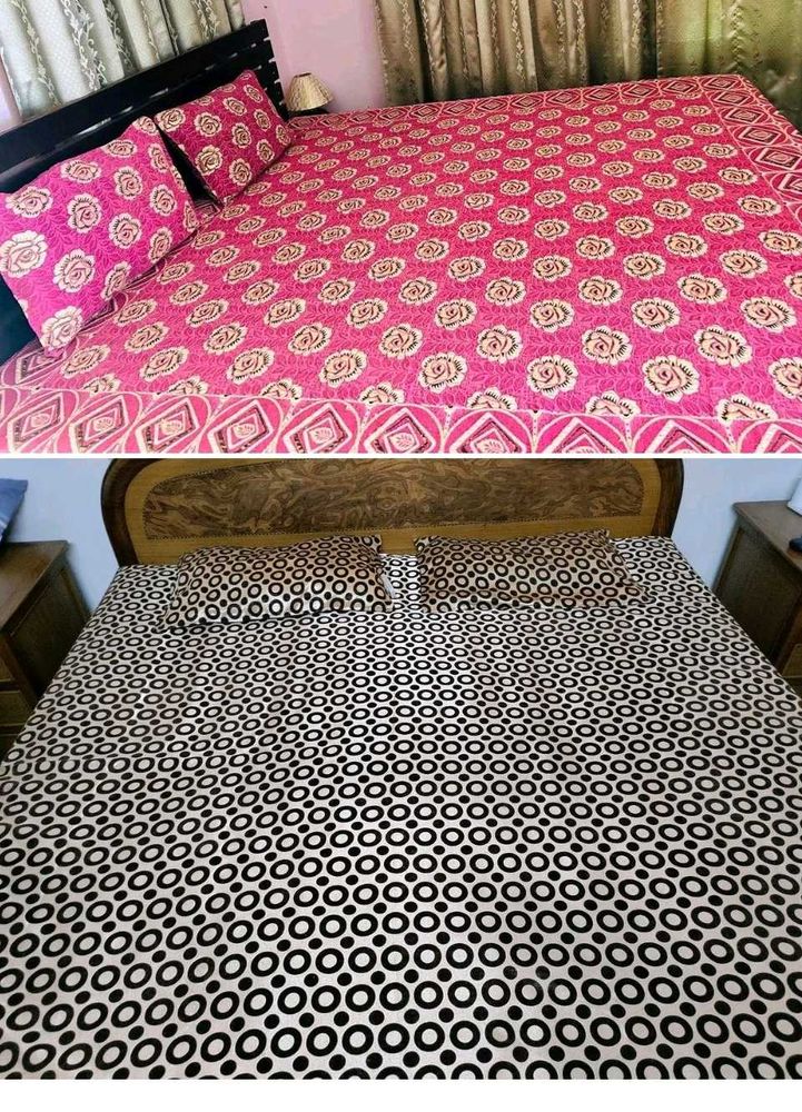 Two Silk Bedsheet