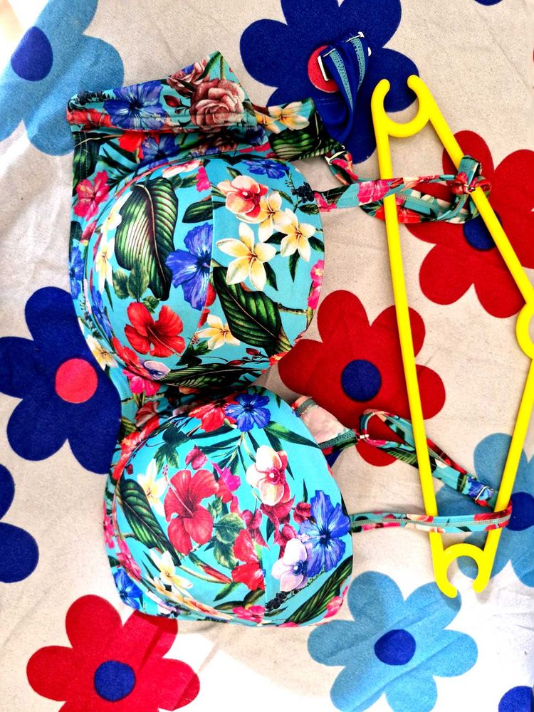 Floral Bikini Top
