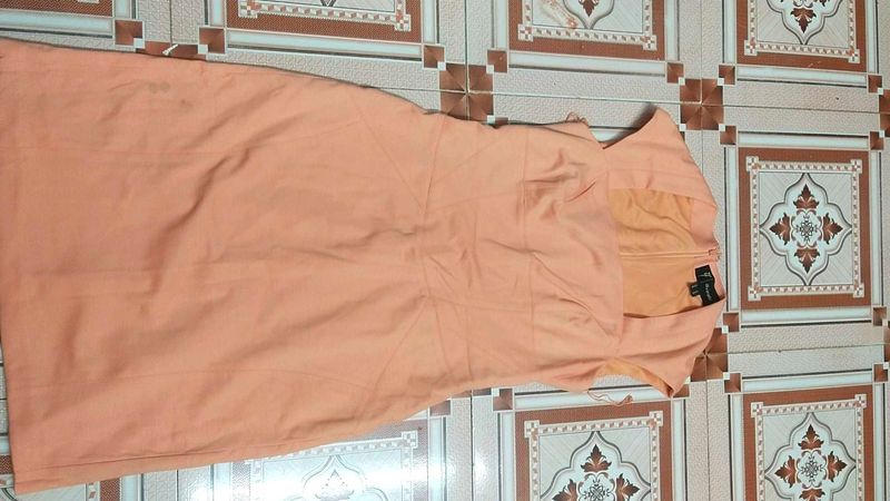 Peach Bodycon Dress
