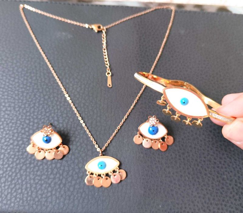 Evil Eye Jewelry Set