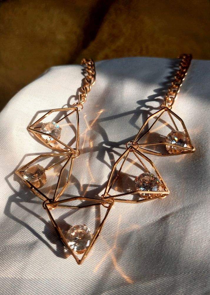 [PRICE DROP] Trendy Neckpiece | Diamond Neckpiece |