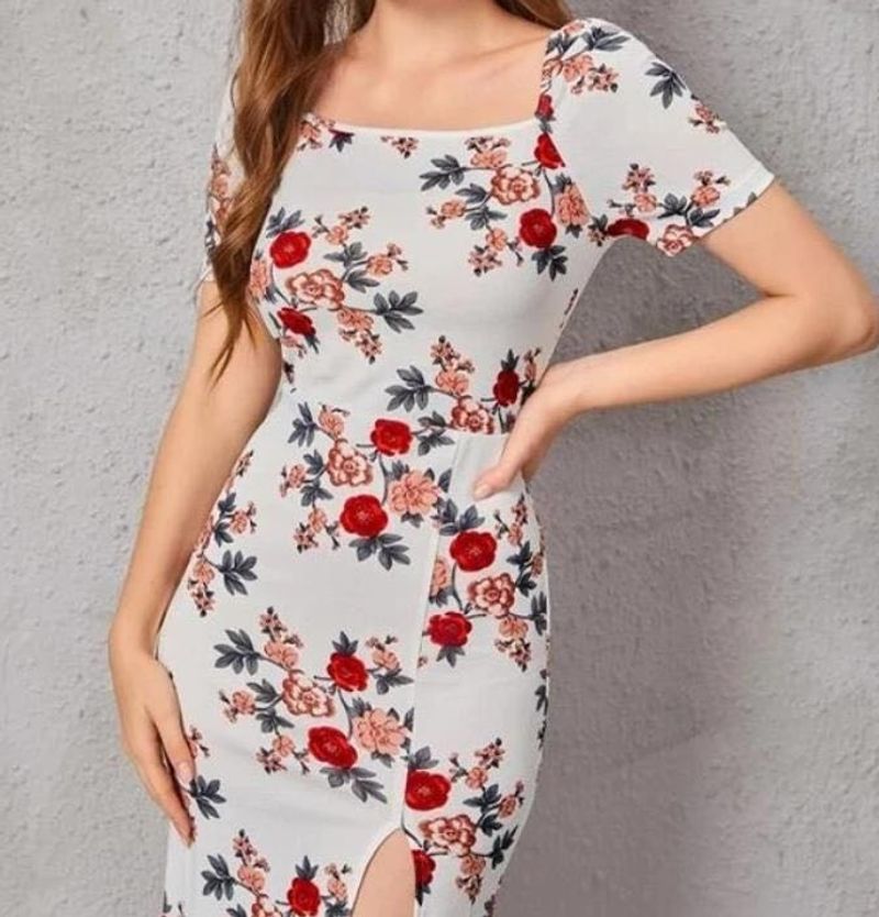 Floral Print Dress
