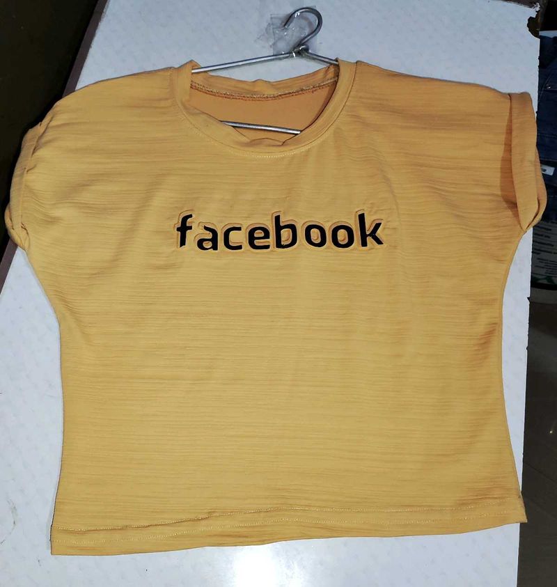 STYLISH HALF SLEEVE FREE SIZE REGULAR FIT T-SHIRTS