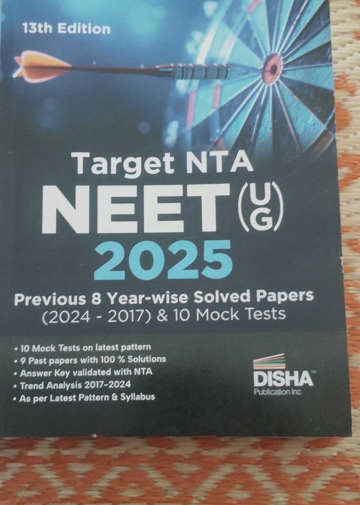 DISHA TARGET NEET PYQ+MOCK TEST