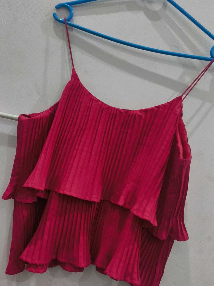 Rose Pink Layered Top