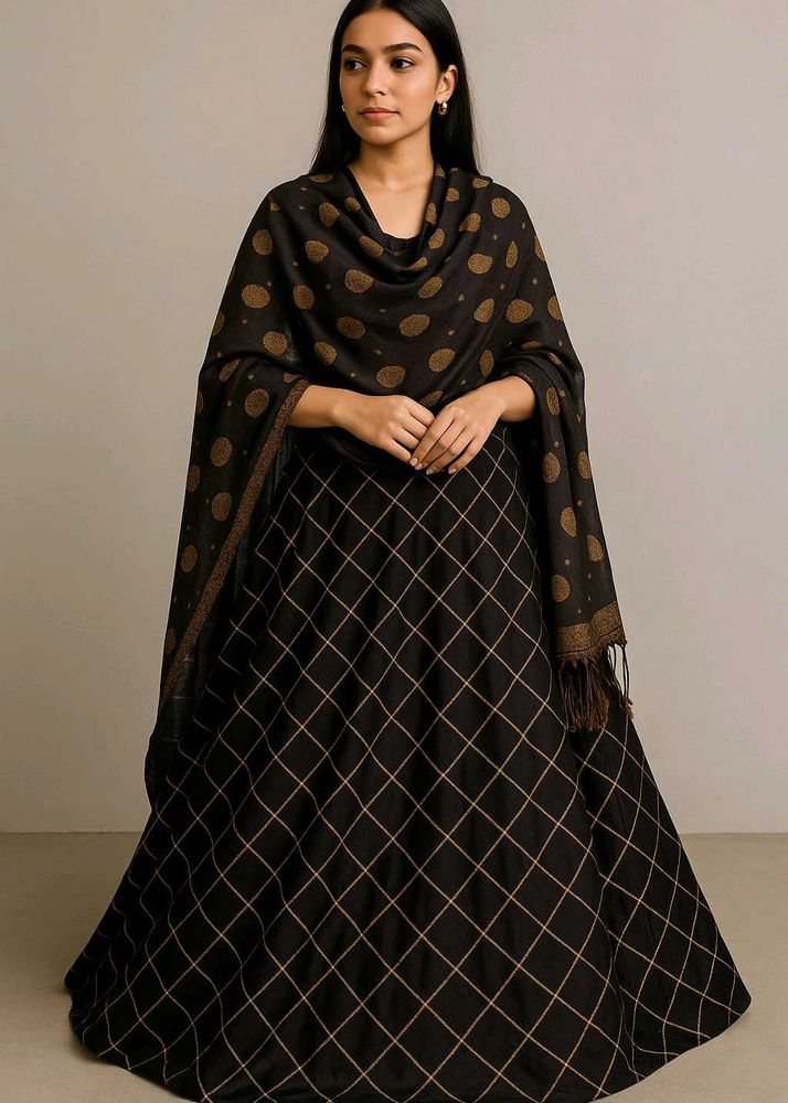 Navratri Black Lengha 🖤